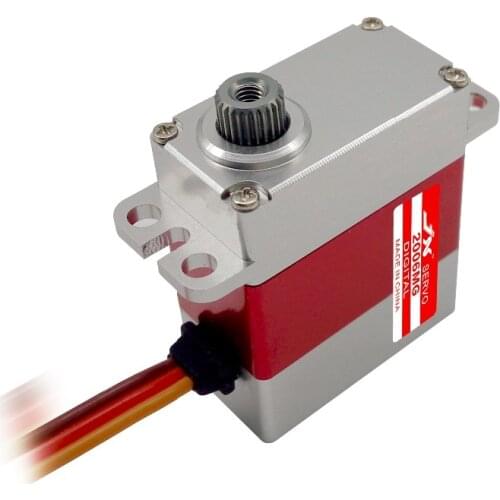 JX PDI-2006MG 6.2kg Metal Gear CNC aluminium Shell structure digital coreless motor for 500 class heli tail and swashplate