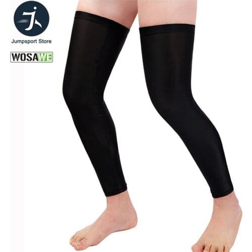 Men Women Cycling Leg Warmers MTB Road Bike Bicycle Leggings Running Basketball Soccer Legwarmers Sports Tights