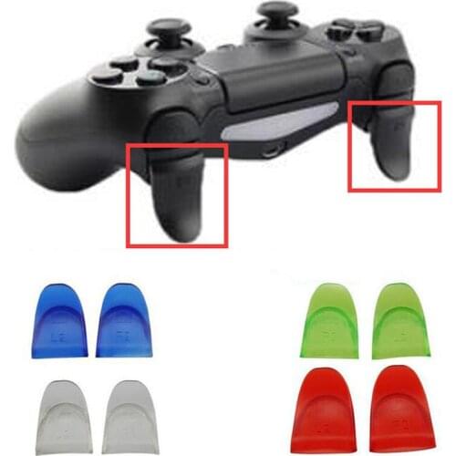 R2 L2 Dual Trigger Extender Attachment Extra Longer Button Part for Sony Playstation Dualshock 4 PS4 Pro Slim Controller Gamepad