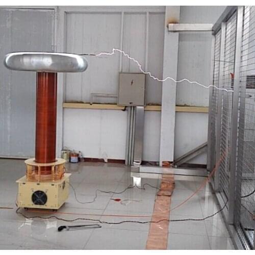 Customize Tesla Coil with Music Artificial Lightning Dodge Lightning Dance 1-3 meter