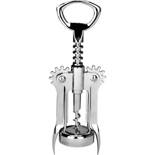 Stainless Steel Metal Wine Corkscrew Bottle Handle Opener Corkscrews