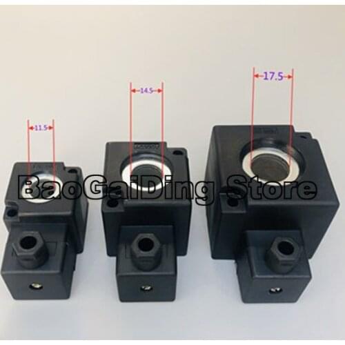 Old Valve Coil K23JD K22 K25D K35D-15 20 25 K23D-2-3 AC220V DC24V Internal Diameter: 11.5mm 14.5mm 17.5mm