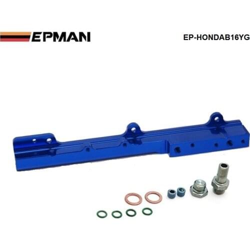 FUEL INJECTOR RAIL BLUE Fit For Honda Civic Si B16A B16A1 B16A2 B16A3 EP-HONDAB16YG