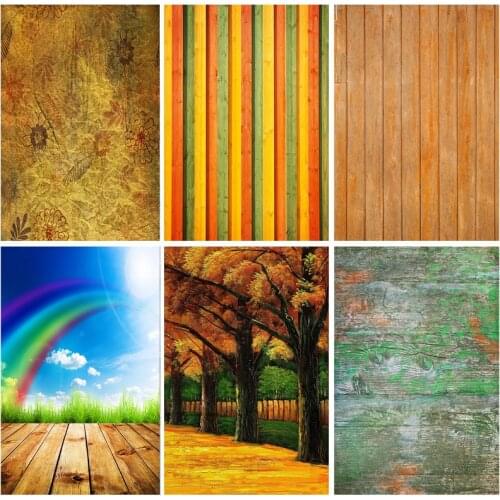 Vinyl Custom Wood Board Photography Backdrops Props Wooden Plank Floor Photo Studio Background 20925CSM-H2