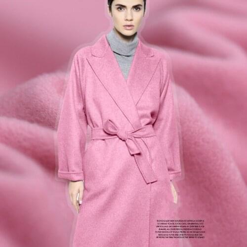 High quality wool cashmere fabrics of autumn winter coat dust coat fashion fabrics autumn and winter coat wool cloth