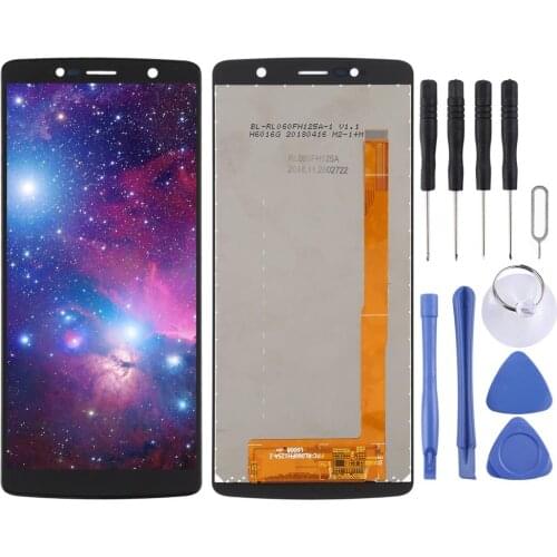 LCD Screen and Digitizer Full Assembly for Leagoo Power 5(Black)