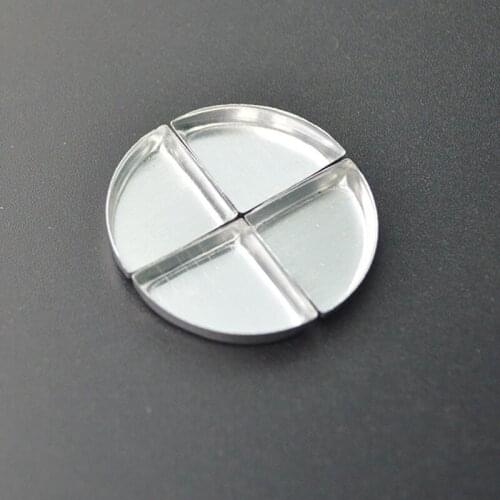 1000pcs 1/4 Makeup Refill Pans 1/2 DIY Eyeshadow Pigment Powder Palette Case Empty Cosmetic Storage Container Tools