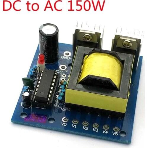150W Car DC 12V To AC 110V 220V Power Inverter Charger Converter Boost Board