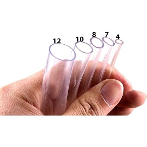 6X8mm Clear PVC Tubing Tube Plastic Hose Water Fish Auto Transparent Pipe Rubber Aquarium Soft Tubing Hose-5/10M
