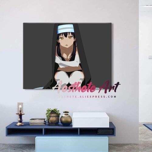 Tamaki Kotatsu Enen No Shouboutai Anime Home Decor Canvas Painting Wall Pictures Living Room Decoration Art Posters Prints
