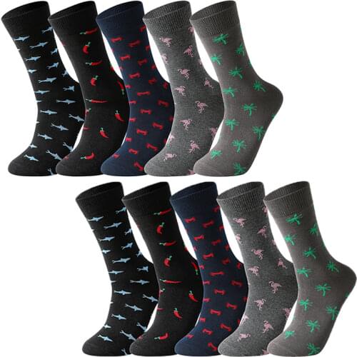 AOTOLK Men's Socks With Print