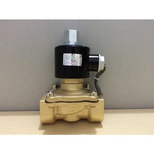 1" Electric Solenoid Valve Water Air Medium N/O Normally Open 2W-250K-25 12VDC 24VDC 110VAC 220VAC