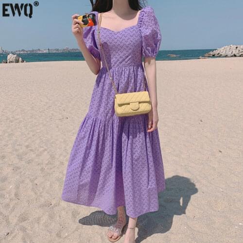 Пышные летние платья EWQ China At AliExpress