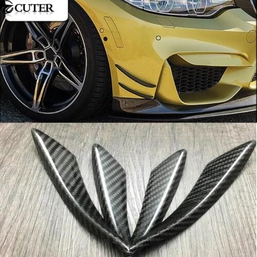 F80 F82 F10 F32 E90 E92 M3 M4 X5 X6 Carbon Fiber Side Fender Air Vents Kit Trim Fender for BMW F80 M3 F82 M4 2014UP