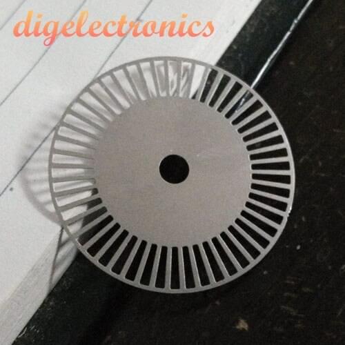 2PCS Photoelectric Encoder Inverter M11-1 Positioning Code Wheel Robot Meter Speed Measuring Wheel Servo Motor Grating Disk