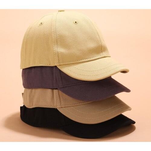 Summer Streetwear Baseball Cap Sport Adjustable Men Women Hats Spring Outdoor Solid Color Hip Hop Plain Caps PJ201