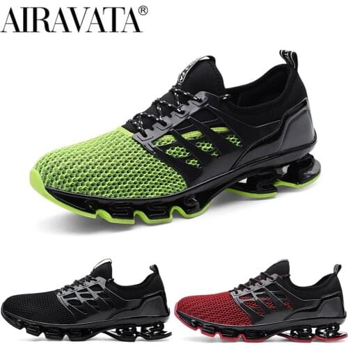 Airavata Trainers Mens and Womens Running Shoes Breathable Fashion Couples Outdoor Joint-Go Casual Sneakers Plus Size 36-48