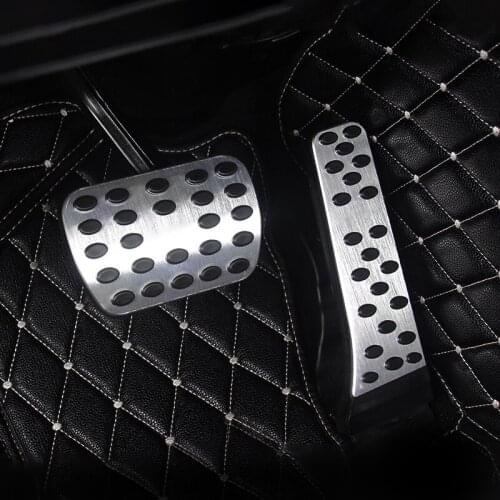 Car Accelerator Gas Pedal Brake Pedals Cover For Mercedes Benz C E S Class W211 W212 W213 W205 C180 C200 C300 GLC GLK SLK R172