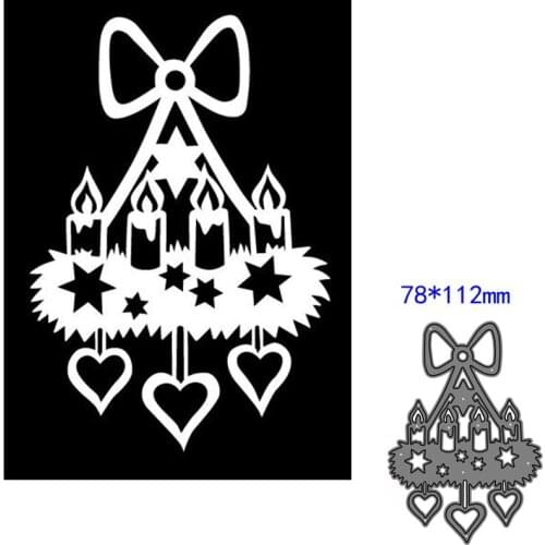 Metal cutting dies cut die mold Candle love decoration Scrapbook paper craft knife mould blade punch stencils dies