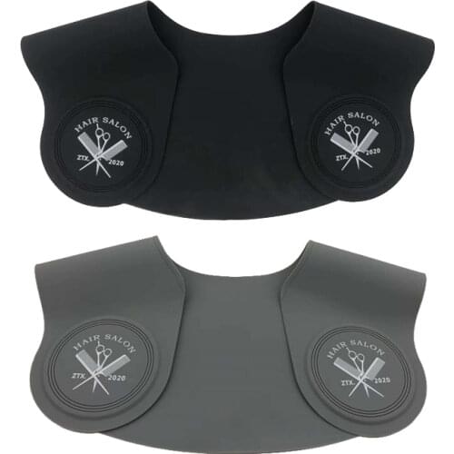 Professional Salon Perm Dye Shawl Waterproof Silicone Cape Not Stick Hair Hairdressing Tool Perm Coloring Cape Hairdressing Cape