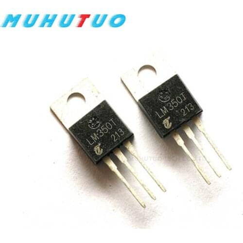 10PCS Directly insert adjustable three-terminal regulator LM350T LM350 stabilized voltage supply to-220 audion