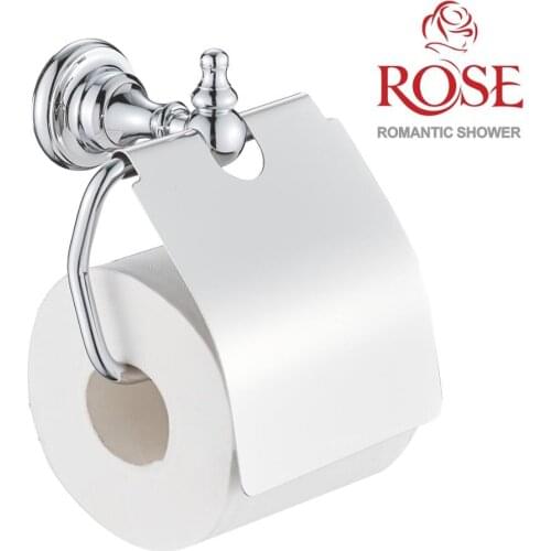 ROSE toilet paper holder, brass bracket for paper holder wall toilet, mount for paper, toilet paper bracket,wall mounting RG1005