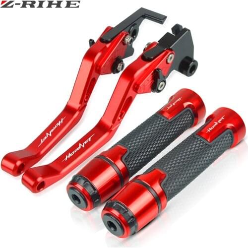 Hornet Logo 1998-2006 Motorcycle Accessories Brake Clutch Levers Hand Grips For Honda CB600F Hornet 600 CB600 F CB 600F CB599
