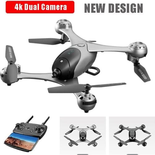 SMRC M6 Optical Flow Positioning Dual Lens 4k HD Aerial Aerial Drone Aerial Technology Remote Control Quadcopter Toys