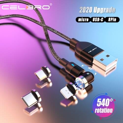 1M/2M Magnetic Cable Micro USB Type C Charging Cable for Samsung Galaxy S20 Ultra S10 Note 10 Plus Magnetic USB-C Charger Cable