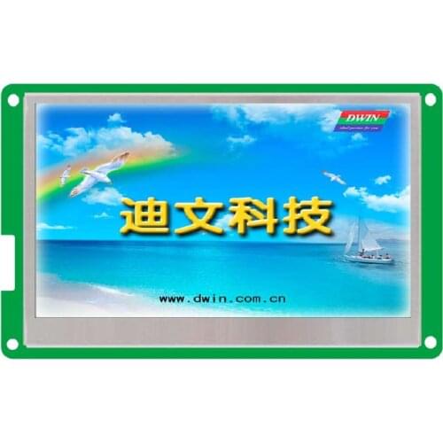 4.3 Inch Industrial Serial Screen DMT48270T043_02W Touch Screen LCD Screen 232 Industrial Control Screen