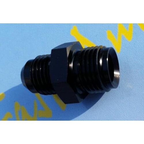 An6 -6an 9/16-18unf thread to inverted Seat Adapter 5/8"-18 thread for turbo oil fuel supply kits