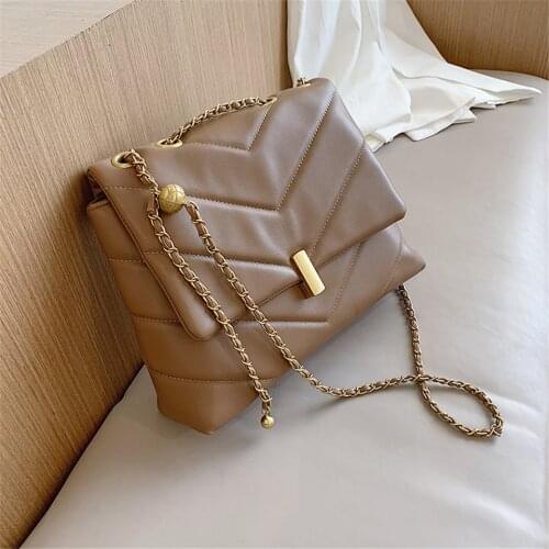 Luxury Handbag Women Bags Designer Leather Flap Messenger Bag Solid Color Crossbody Shoulder Purse Retro Small Armpit Clutches