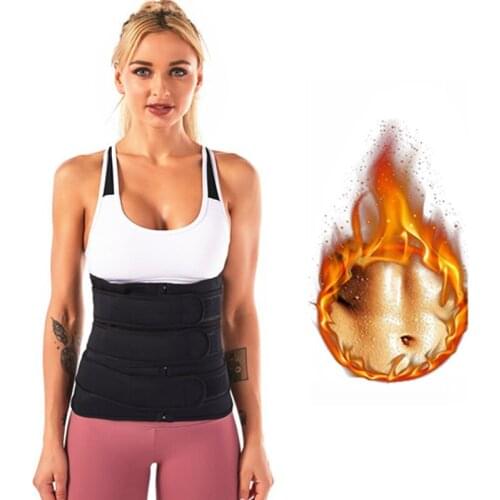 Womens Plus Size Waist Trainer 6X Stomach Waist Trainer Body Trainer Womens Waist Cincher Shaper For Exercise With Straps