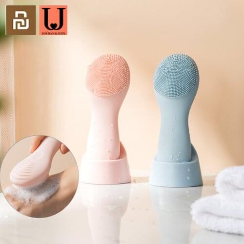 Xiaomi Electric Facial Cleansing Massage Brush Silicone Sonic Face Deep Cleanser Waterproof Skin Tools Xiami Face Pore CleanCare