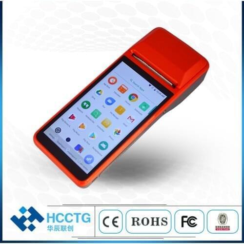GPS Wifi Bluetooth Android POS Machine with Printer with 5MP Camera R330
