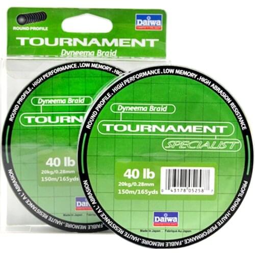 Daiwa 150m 4 Weaves Fishing Line 150M 8 Strands Braided Fishing Line Multifilament PE Line 10-80LB Carp Fishing line