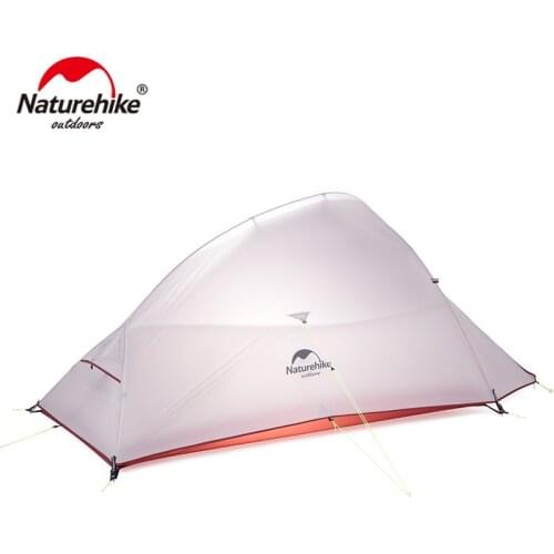 Naturehike Cloud Up Series Ultralight Camping Tent Waterproof Outdoor Hiking Tent 20D Nylon Backpacking Tent With Free Mat
