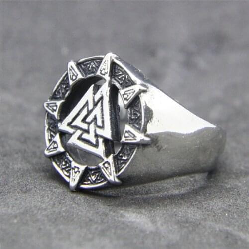 Drop Ship Size 7~13 Cool Biker Ring 316L Stainless Steel Jewelry Fashion Thor Hammer Ring