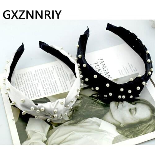 Pearl Headband for Women Hair Accessories Female Hairbands Headbands Fashion Korean Style Woman Hair Band Head Band Girls Gifts