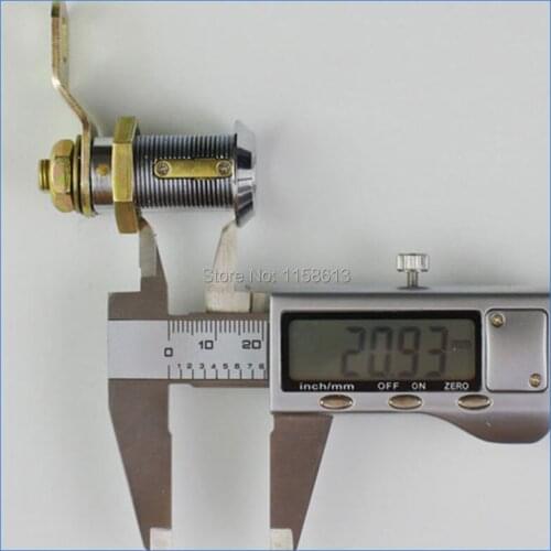 10 pieces 30mm anti drill hex nut fixed keyed differently cylinder furniture door cam lock