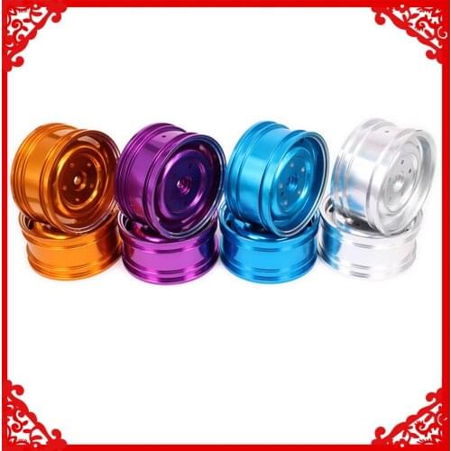 2PCS Wheel Rim No Tire RC 1/10 On-Road Racing Crawler RC Parts HSP Axial Wltoy Himoto HPI Redcat M52 M26 Hex Hub M12