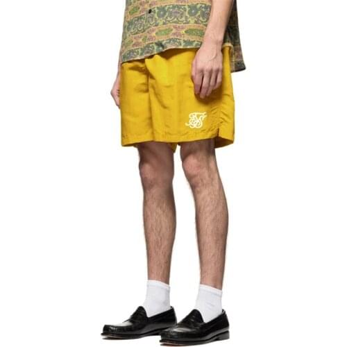 2021 Summer New Men Sweatpants Shorts Gyms Fitness Joggers Fashion Breathability Quick-drying Casual Bodybuilding Beach Shorts