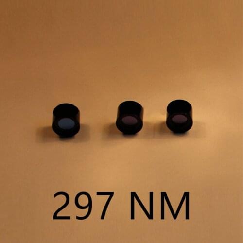297 NM Narrow band UV Filter color filter manufacturers direct support processing custom optical coating