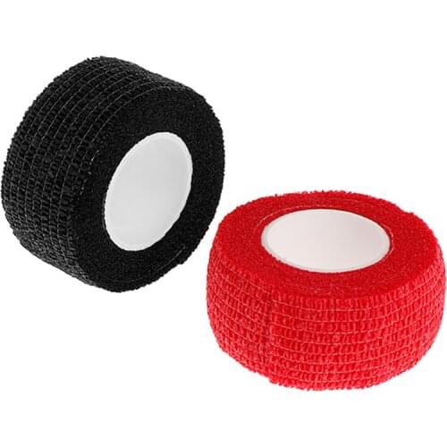 5pcs 2.5cm Disposable Tattoo Self-adhesive Elastic Grip Bandage Wrap Sport Tape
