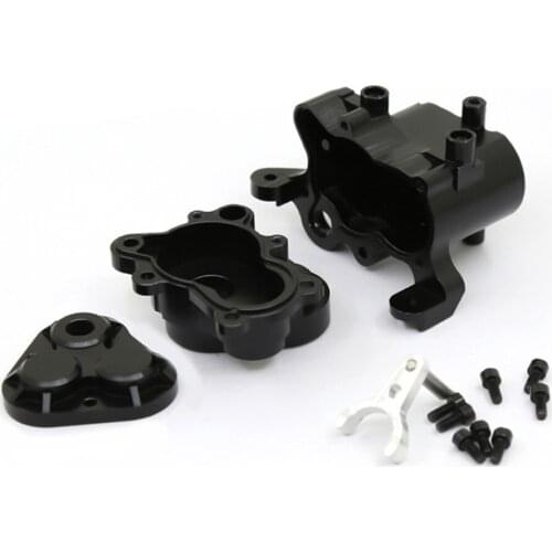 Center Wave Box Gearbox Cover Case Housing Shell for TRA-4 RC Climbing Car Chassis Gearbox Cover Upgrade Accessories