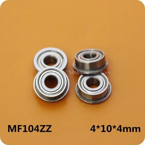 [CMMF104ZZ-P0]Free Shipping 10pcs chrome steel micro ball bearing MF104-2Z MF104zz minisize bearing 4*10*4mm