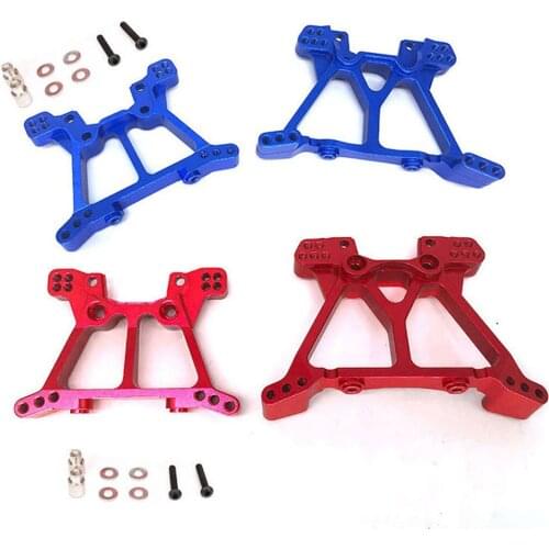Metal Front Rear Shock Absorbers Replacement Shock Absorber Towers for Traxxas 1/10 Slash 4x4 4WD RC Car Model Upgrade Parts