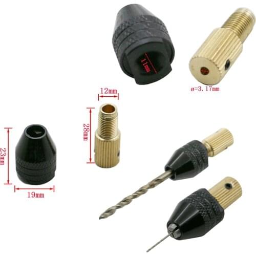 Hot Selling 2.3/3.17mm Electric Motor Shaft Mini Fixture Small Drill Bit Chuck Fixing Device
