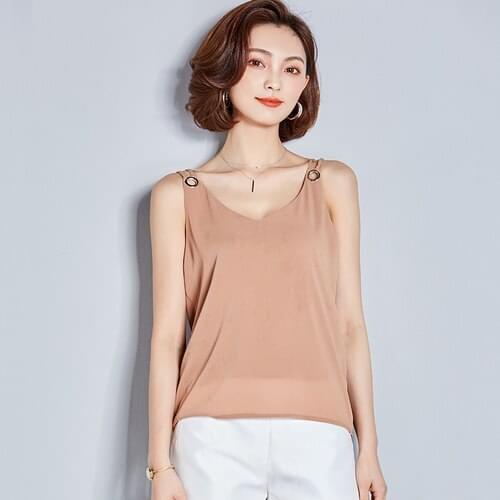 New Fashion Sexy Summer Tops White Tops Women Blouse Sleeveless Elegant Ladies Shirts Female Casual Sleeveless Blusas Femininas