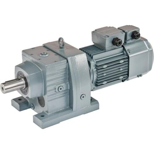 Shaft reduction gear motor with flange,reducing 30 rpm high torque gear motor,conveyor electric gear reducer motor 0.75kw